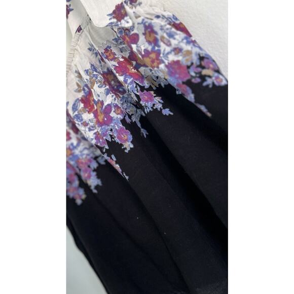 ONEILL Tank Top Size M Floral Babydoll Spaghetti Straps Aloha Surf Cami - Picture 3 of 8